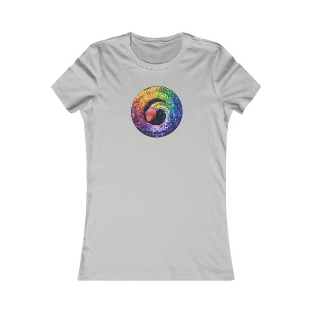 Rainbow Snake T-shirt,Pride Shirt,Snake Lover Top,Rainbow Animals,LGBTQ+ Tee,Women's Favorite Tee