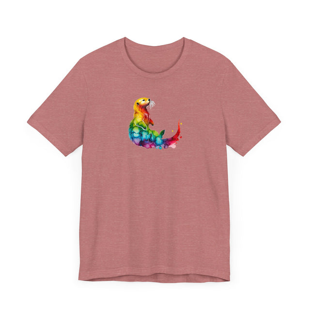 Rainbow Sea Otter,Marine life Tee,Sea life lover,Ocean Life,Nautical,Pride Shirt,LGBTQ+ Tee