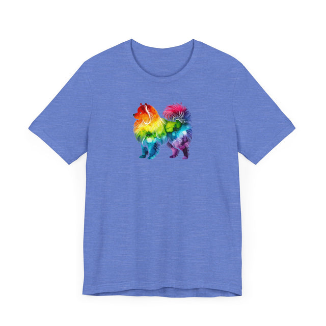 Rainbow Samoyed T-shirt,Pride Shirt,Dog Lover Top,Rainbow Animals,LGBTQ+ Tee, Sami owner, Sammy gift