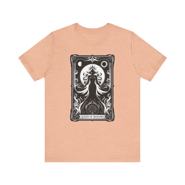 Queen of Shadows,Tarot card shirt,Mothers Day Gift,Tarot Reader Gift,Witchy Shirt,Mystical Cards Tee,Celestial Astrology,Gift for her,Goth