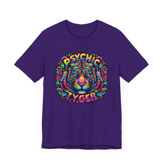 Psychic Tyger T-shirt,Tiger Lover Top,Big Cat Lover