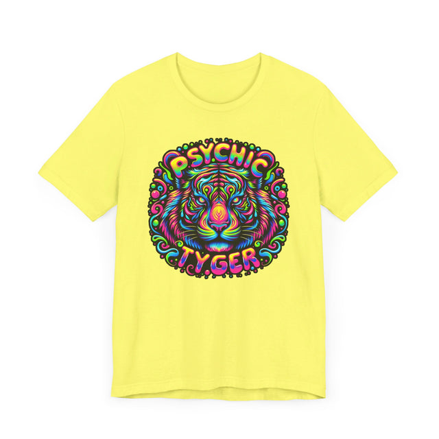 Psychic Tyger T-shirt,Tiger Lover Top,Big Cat Lover