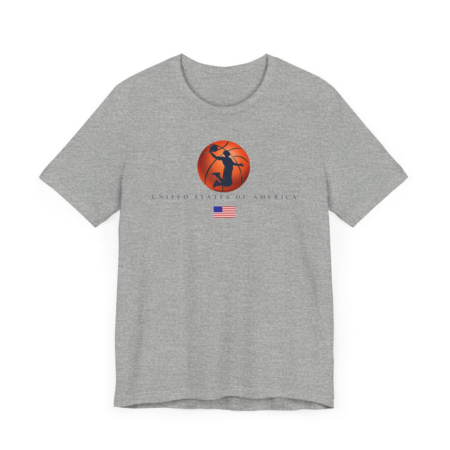 Basketball USA Shirt-Basketball Shirt-Support USA Shirt-Basketball Gift-Basketball Coach Gift-Basketball Player Gift