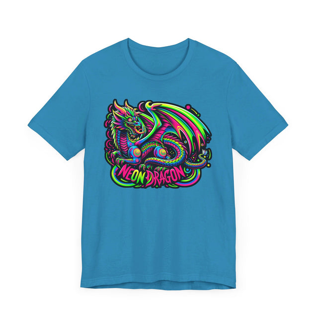 Neon Dragon T-shirt, Dragon Tee