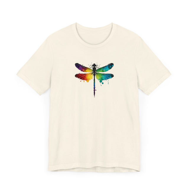 Rainbow Dragonfly Alcohol Ink,Dragonfly lover,Pride Shirt,LGBTQ+ Ally Tee,Queer