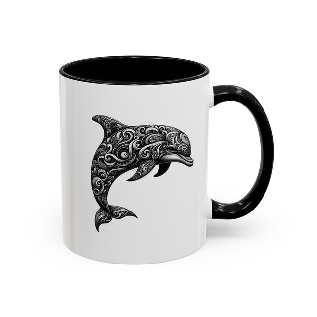 Dolphin Mug, Ocean Gift, Boating Gift, Coastal Living, Sea Gift, Coastal gift, Coastal Decor, Nautical Mug, Nautical Gift, Sailing gift