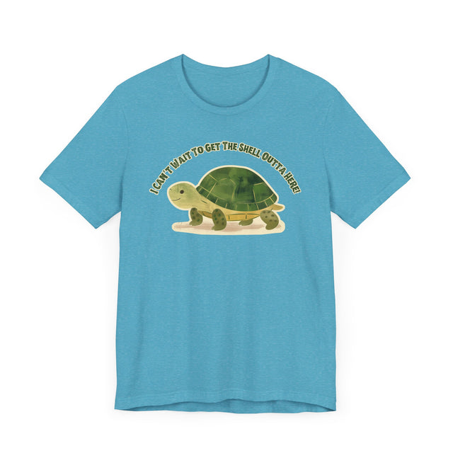 Introvert tee, Cute Turtle Tshirt
