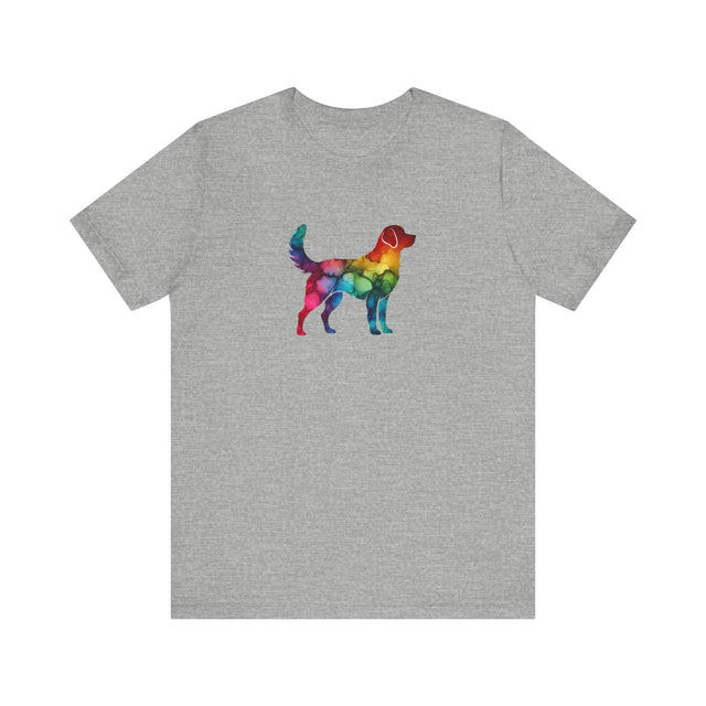 Rainbow Labrador Retriever T-shirt,Pride Shirt,Dog Lover Top,Rainbow Animals,LGBTQ+ Tee, Lab Owner