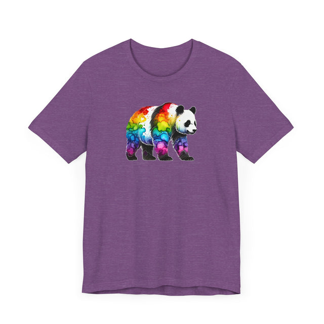 Rainbow Panda Bear Alcohol Ink T-shirt, Pride Shirt,Animal Lover T shirt, LGBTQ+, BGLT, Big Bear