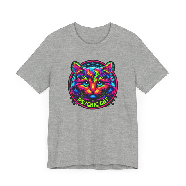 Psychic Cat T-shirt, Cute Cat Top