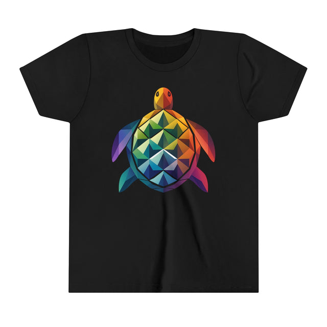 Rainbow Turtle T-shirt,Pride Shirt,LBGT, Sea Turtle T shirt, LGBTQ+ Ally Tee, Queer, BGLT, Ocean,Kids Size