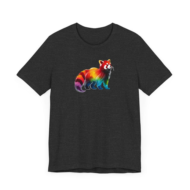 Rainbow Red Panda Alcohol Ink T-shirt, Pride Shirt,Animal Lover T shirt, LGBTQ+, BGLT