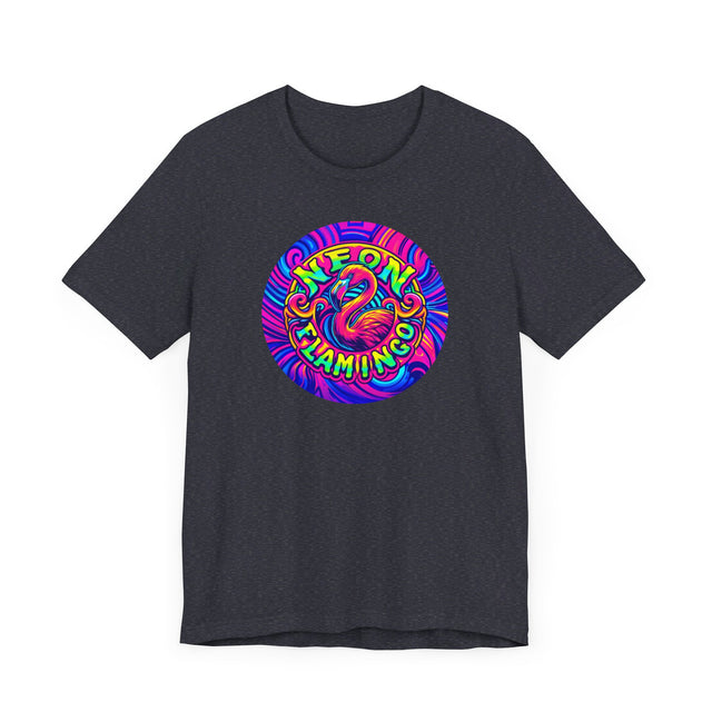 Neon Flamingo T-shirt, Flamingo Tee, Bird Lover