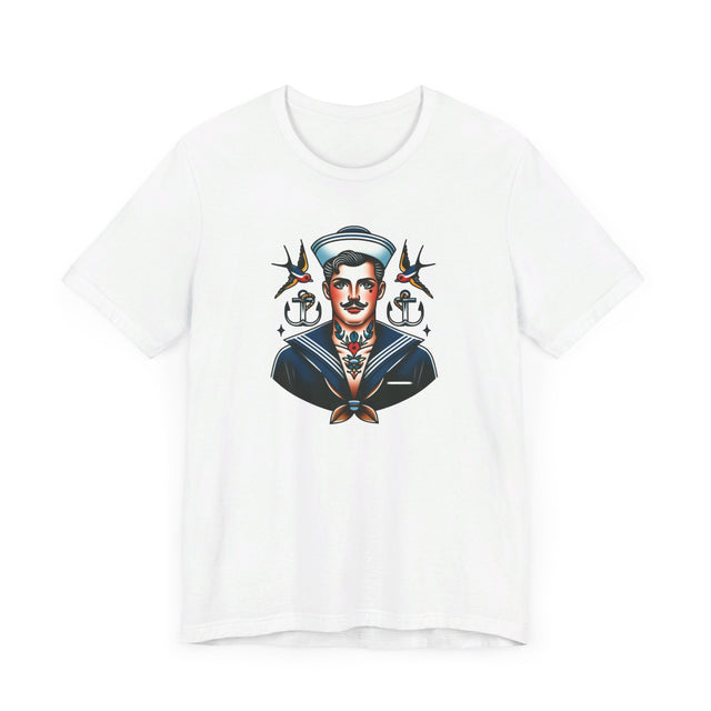 Tattooed Sailor T-shirt, Sailor shirt, Flash Tattoo Style