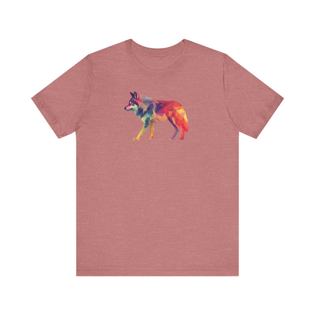 Rainbow Wolf T-shirt,Pride Shirt,Pride Parade Top,Rainbow Animals,LGBTQ+ Tee,Nonbinary,Gay,Lesbian,Bisexual,Trans,BGLT,Enby,Pansexual