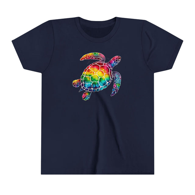Rainbow Sea Turtle T-shirt,Sea Turtle T shirt, Ocean, Kids, Child, Youth size