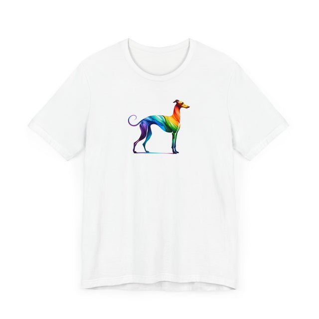 Rainbow Italian Greyhound T-shirt,Pride Shirt,Dog Lover Top,Rainbow Animals,LGBTQ+ Tee, IG gift, Iggy Owner