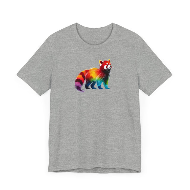 Rainbow Red Panda Alcohol Ink T-shirt, Pride Shirt,Animal Lover T shirt, LGBTQ+, BGLT