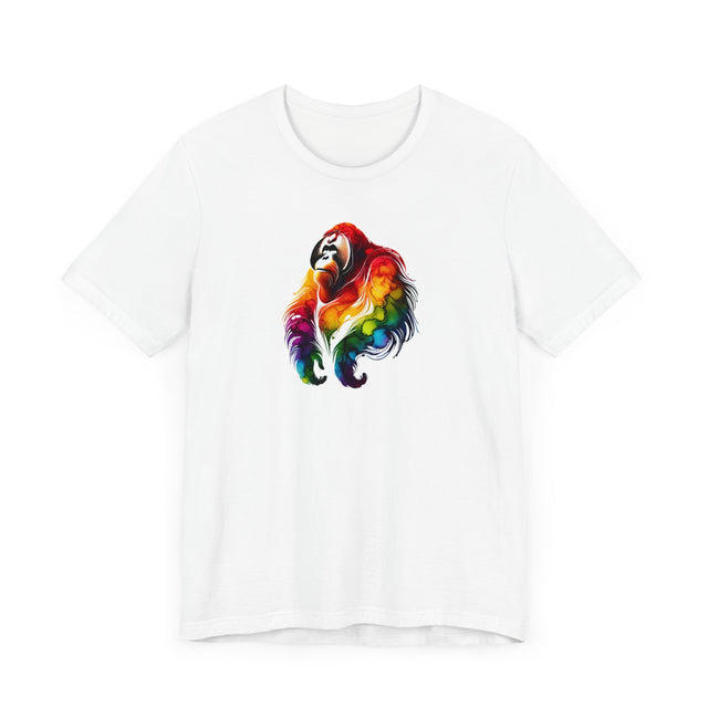 Rainbow Orangutan T-shirt, Pride Shirt,Animal Lover T shirt, LGBTQ+, BGLT,Great Apes,Primate