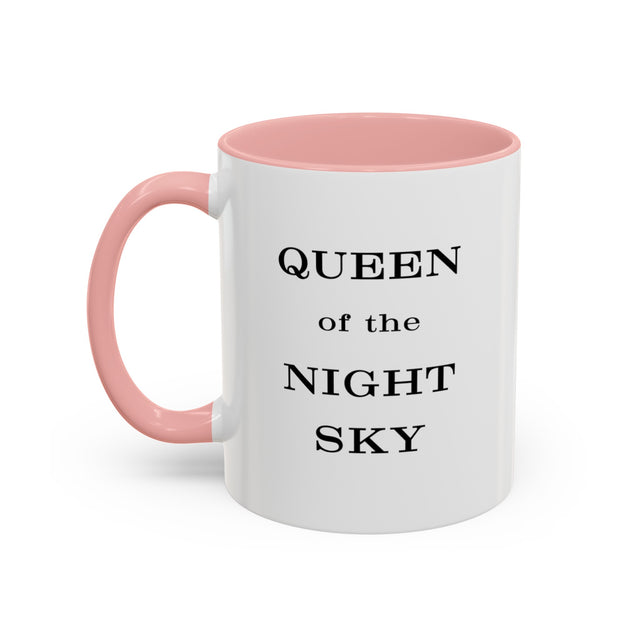 Queen of the Night Sky,Tarot card mug,Mother's Day Gift,Tarot lover Gift,Witchy Cup,Mystical Cards Mug,Celestial Astrology,Gift for her
