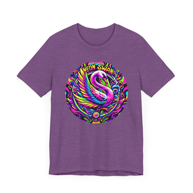 Neon Swan T-shirt, Swan Tee, Bird Lover