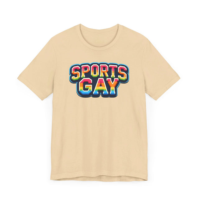 Sports Gay T-shirt, Pride Shirt, Rainbow Sports T-shirt