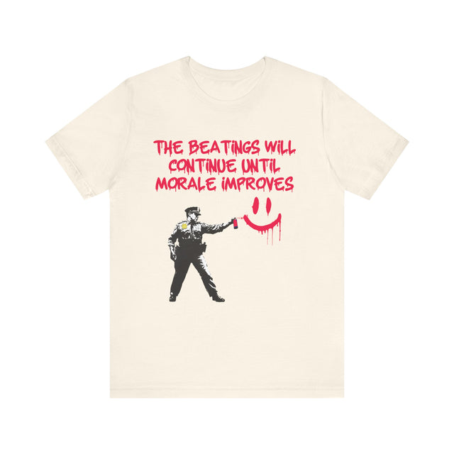 Police Graffiti tee, Street art tshirt, Underground art tee