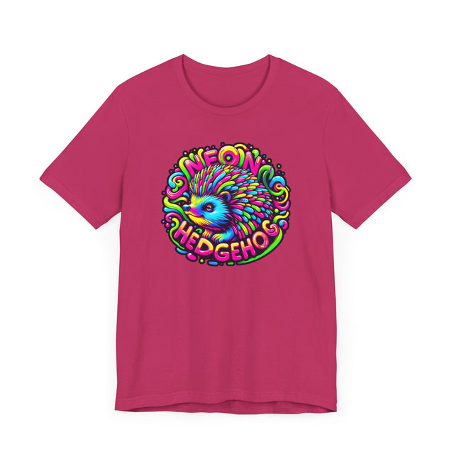 Neon Hedgehog T-shirt, Hedgie Lover