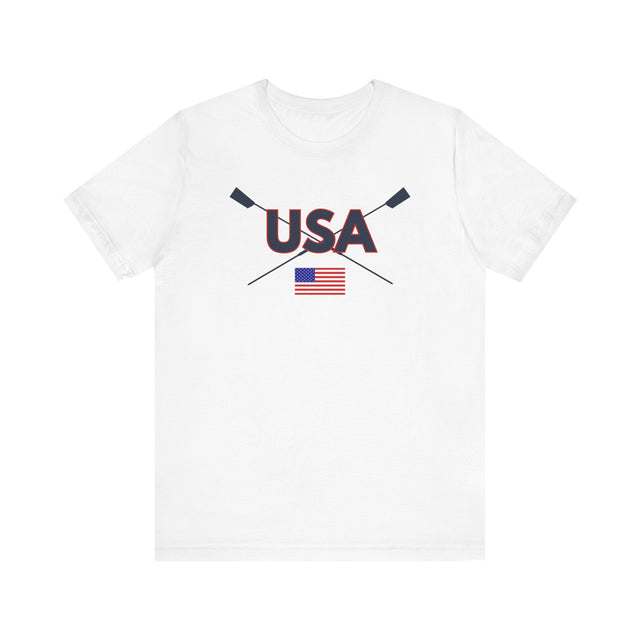 Rowing USA Shirt, Rowing Crew Shirt, Support USA Shirt, USA Rower, Rower Gift, Rowing Coach Gift, Rowing Gift