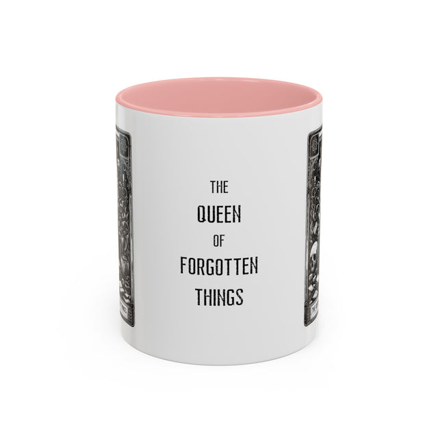 Queen of Forgotten Things,Tarot card mug,Mothers Day Gift,Tarot Reader Gift,Witchy cup,Mystical Cards,Astrology,Gift for her,Goth shirt