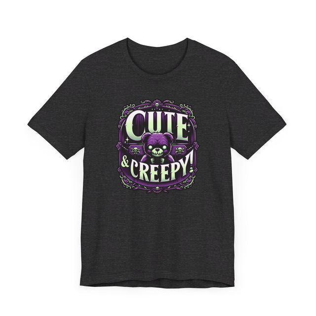Cute & Creepy Teddy Bear T-shirt, Halloween Shirt