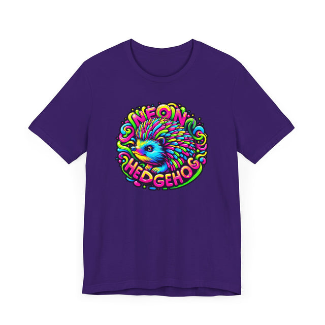 Neon Hedgehog T-shirt, Hedgie Lover