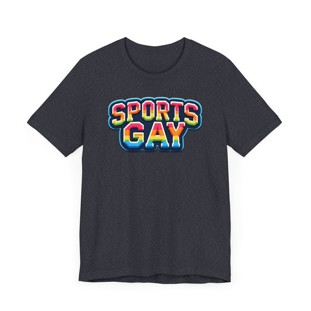 Sports Gay T-shirt, Pride Shirt, Rainbow Sports T-shirt