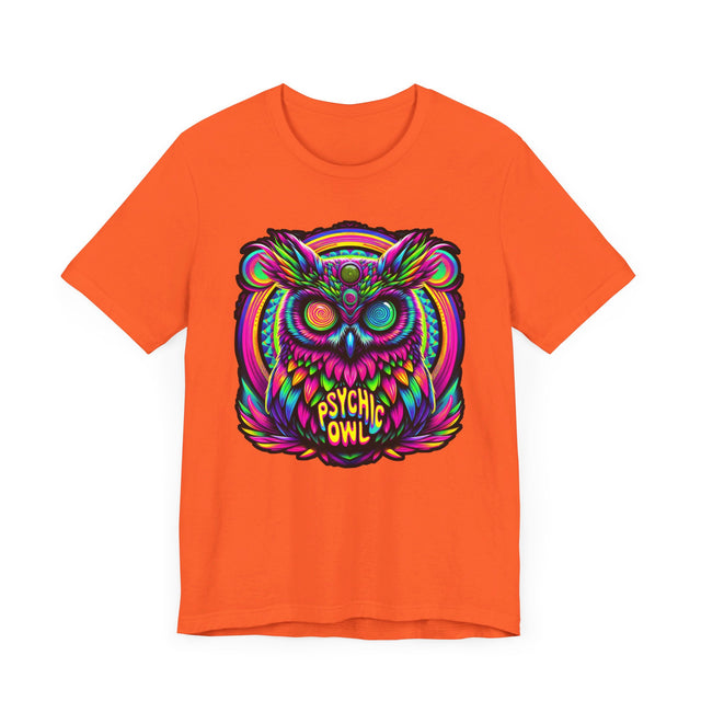 Psychic Owl T-shirt, Owl Tee, Bird Lover