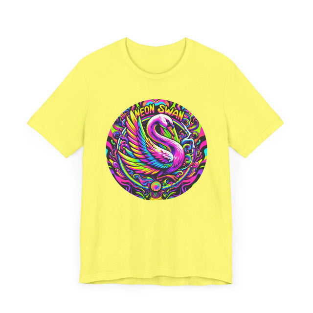 Neon Swan T-shirt, Swan Tee, Bird Lover