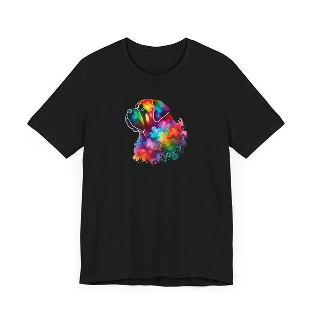 Rainbow Mastiff Head T-shirt,Pride Shirt,Dog Lover Top,Rainbow Animals,LGBTQ+ Tee, Mastiff owner, Mastiff gift