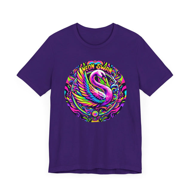 Neon Swan T-shirt, Swan Tee, Bird Lover