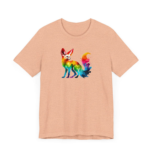 Rainbow Fennec Fox,Vixen lover,Foxy tee,Pride Shirt,Rainbow,Pride Parade T shirt,LGBTQ+ Ally Tee