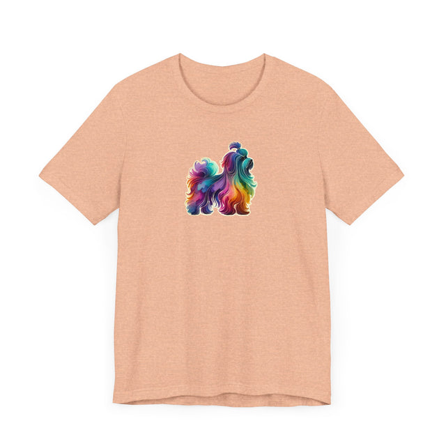 Rainbow Havanese T-shirt,Pride Shirt,Dog Lover Top,Rainbow Animals,LGBTQ+ Tee, Havanese gift, Hav Owner
