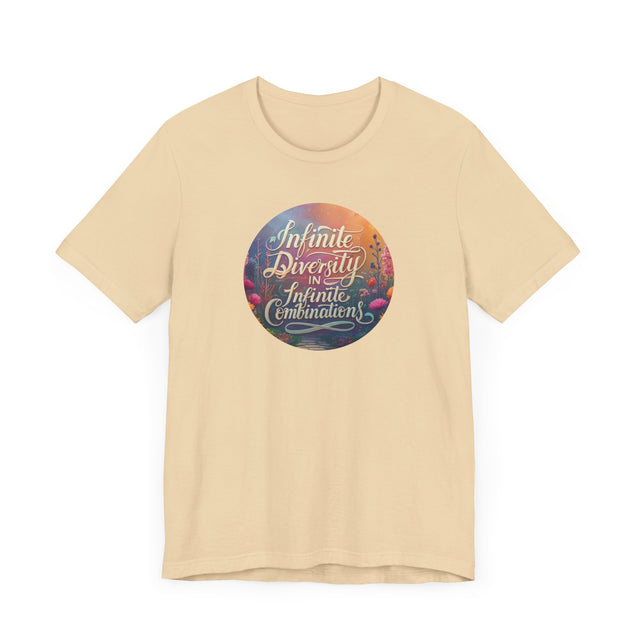 Infinite Diversity In Infinite Combinations T-shirt, Sci-fi Fan Shirt