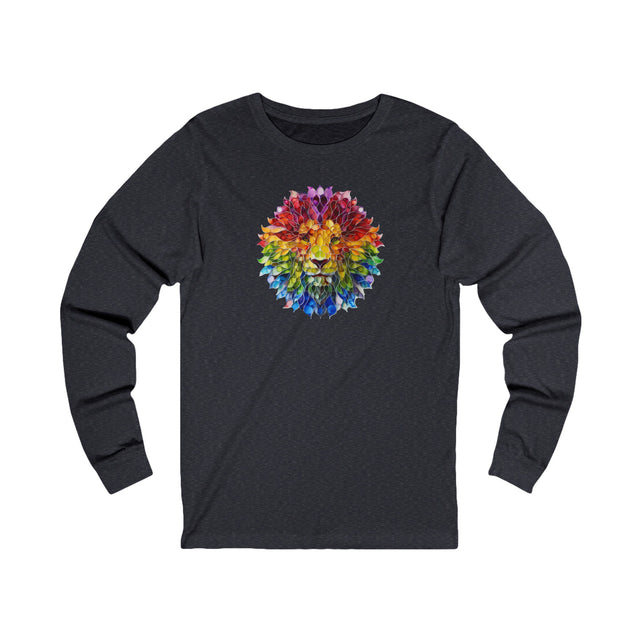 Rainbow Lion Mandala T-shirt,Pride Shirt,Big Cat Lover Top,Rainbow Animals,LGBTQ+ Tee,Queer,Gay,Lesbian,Bisexual,Trans,BGLT,LBGT