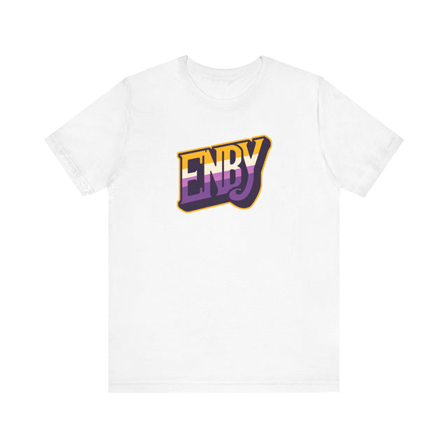 Enby T-shirt,NonBinary Pride Shirt, Non-Binary Top,LGBTQ+ Tee