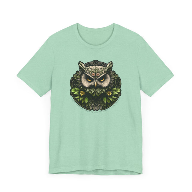 Owl Nature is Full of Genius T-shirt, H.D. Thoreau Shirt