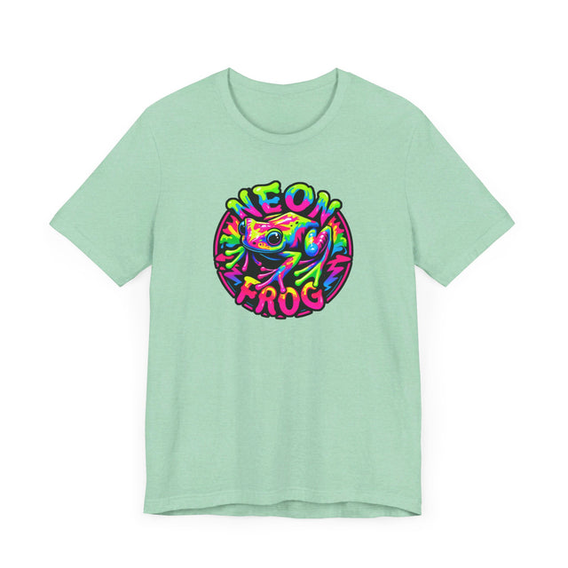 Neon Frog T-shirt, Amphibian Tee