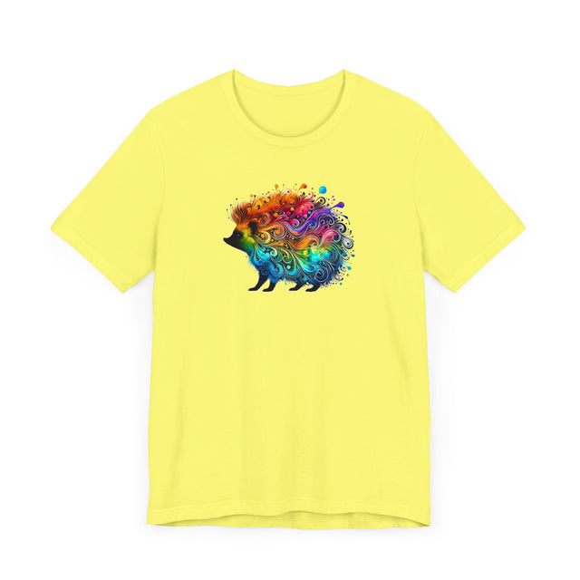 Rainbow Hedgehog Alcohol Ink T-shirt, Hedgie Lover,Pride Shirt,Animal Lover T shirt, LGBTQ+, BGLT