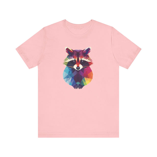 Rainbow Raccoon T-shirt,Pride Shirt, Pride Parade Top, Rainbow Animals,LGBTQ+ Tee, Nonbinary, Gay, Lesbian, Bisexual, Trans, BGLT, LBGT, Enby, Pansexual