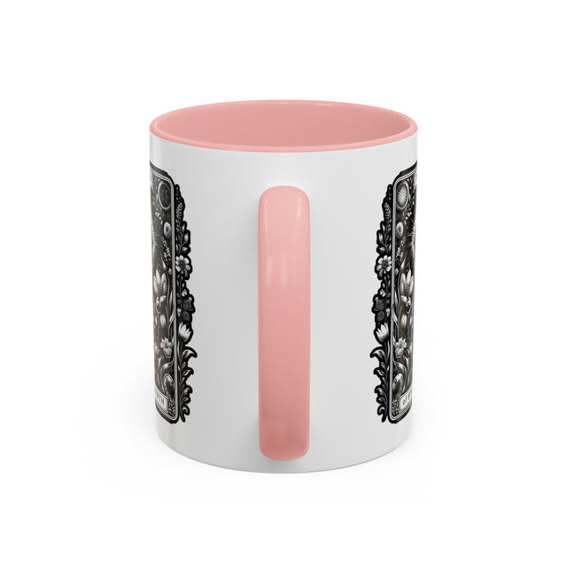 Queen of Spring Tarot card mug,Mother's Day Gift,Tarot Lover Gift,Gardening cup,Mystical mug,Celestial Astrology,Gardener Gift,Gift for her