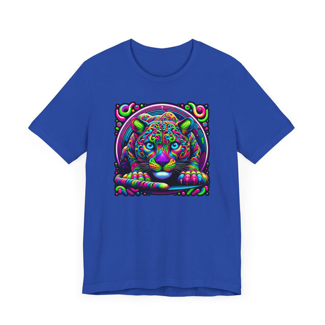 Neon Panther T-shirt, Puma Fan Top, Mountain Lion Tee, Big Cat Lover