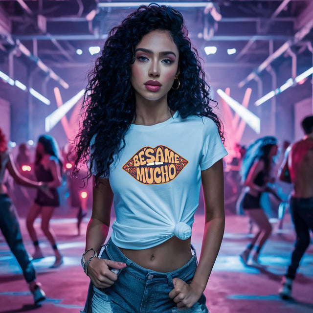 Bésame Mucho "Kiss Me A Lot" T-shirt, Spanish Lover Shirt