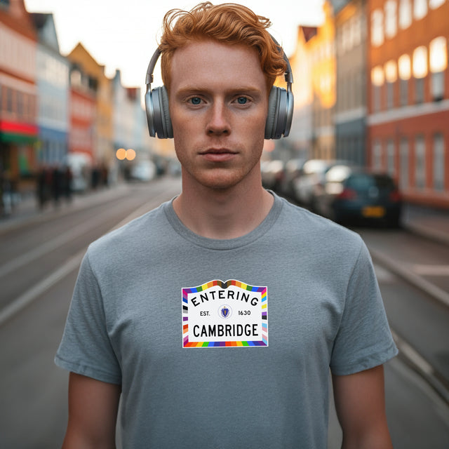 Cambridge Sign Pride T-shirt, Pride Shirt